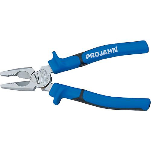 Kraft-Kombi-Zange Projahn, 165 mm, mit Nagel- & Drahthalter, Ringschlüssel, ergonomischer Griff