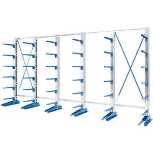 Kragarmregal KRM, einseitig, 3000x5000x400 Kragarmregal KRM, einseitig, 3000x5000x400