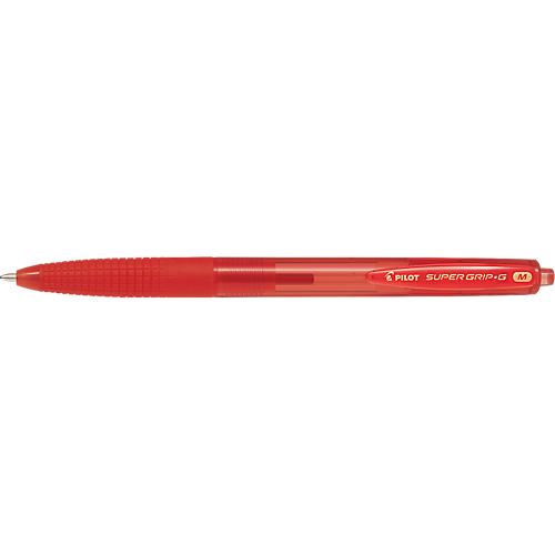 Kugelschreiber Pilot Super Grip G 2036, Strichstärke M, 12 Stück, rot