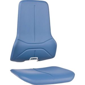 Kunstlederpolster für Basisstuhl neon, blau Kunstlederpolster für Basisstuhl neon, blau
