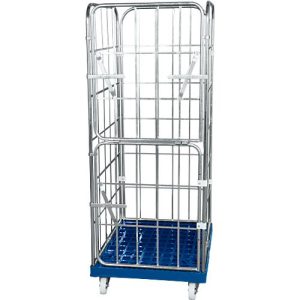 Kunststoffrollplatte, 2 Seitengittern, 1 Rückwand, 2 halbe Vorderwände, enzianblau RAL5010 Kunststoffrollplatte, 2 Seitengittern, 1 Rückwand, 2 halbe Vorderwände, enzianblau RAL5010