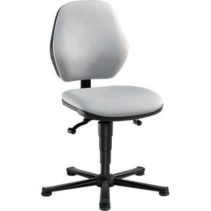 Laborstuhl Basic, Kunstleder, StamskinTop grau Laborstuhl Basic, Kunstleder, StamskinTop grau