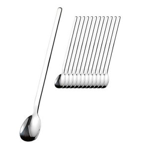 Langstiellöffel-Set BETTINA, 12 Stück, L 200 mm, 18/10 Edelstahl poliert Langstiellöffel-Set BETTINA, 12 Stück, L 200 mm, 18/10 Edelstahl poliert