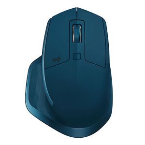 Laser-Maus Logitech MX Master, kabellos, 5 Tasten, 1600 dpi, mit USB-Empfänger, schwarz Laser-Maus Logitech MX Master, kabellos, 5 Tasten, 1600 dpi, mit USB-Empfänger, schwarz