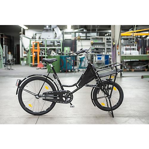 Lastenfahrrad, 3-Gang-Schaltung, Stahlrahmen pulverbeschichtet, mit Beleuchtung, schwarz