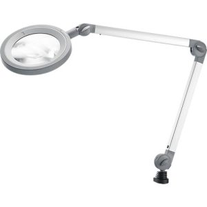 LED-Lupenleuchte Waldmann MLD, 3,5 Dioptrien-Linse, stufenlos dimmbar, 12 W, 792 lm, 5000 K, Aluminiumprofil LED-Lupenleuchte Waldmann MLD, 3,5 Dioptrien-Linse, stufenlos dimmbar, 12 W, 792 lm, 5000 K, Aluminiumprofil