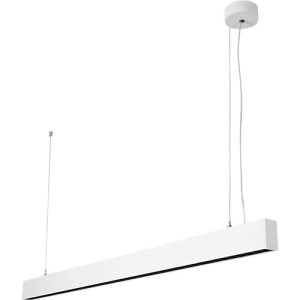 LED-Pendelleuchte Dotlux STYLFREE, Leistung 50 W, 6500 lm, 4000 K, bildschirmarbeitsplatzfähig, Aluminium, weiß LED-Pendelleuchte Dotlux STYLFREE, Leistung 50 W, 6500 lm, 4000 K, bildschirmarbeitsplatzfähig, Aluminium, weiß