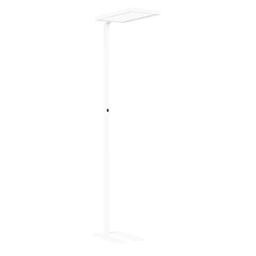 LED-Stehlampe FRISCH-Licht® STL, 80 W, 10000 lm, 4000 K, direktes/indirektes Licht, Touchdimmer & Memoryfunktion, IP20, weiß