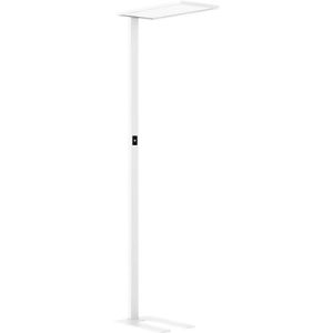 LED-Stehleuchte Dotlux OFFICEbutler, Leistung 55 W, 5500 lm, 4000 K, dimmbar, direkt/indirekt leuchtend, signalweiß LED-Stehleuchte Dotlux OFFICEbutler, Leistung 55 W, 5500 lm, 4000 K, dimmbar, direkt/indirekt leuchtend, signalweiß