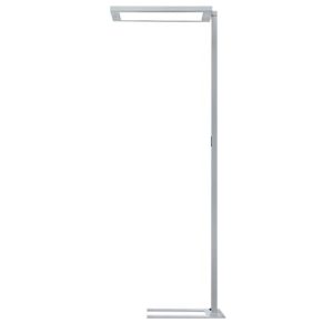 LED-Stehleuchte Waldmann LAVIGO, 112 W, 15250 lm, 4000 K, dimmbar, Multifunktionstaster, Bewegungs- & Tageslichtsensor, Direkt-/Indirektlicht, silber LED-Stehleuchte Waldmann LAVIGO, 112 W, 15250 lm, 4000 K, dimmbar, Multifunktionstaster, Bewegungs- & Tageslichtsensor, Direkt-/Indirektlicht, silber