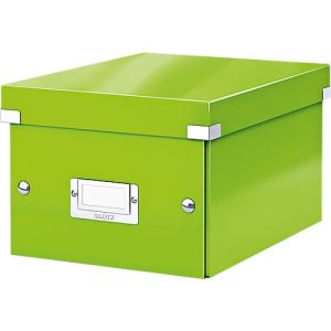 LEITZ® Ablage- und Transportbox Serie Click + Store, klein, für DIN A5, grün LEITZ® Ablage- und Transportbox Serie Click + Store, klein, für DIN A5, grün