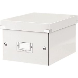 LEITZ® Ablage- und Transportbox Serie Click + Store, klein, für DIN A5, weiß LEITZ® Ablage- und Transportbox Serie Click + Store, klein, für DIN A5, weiß