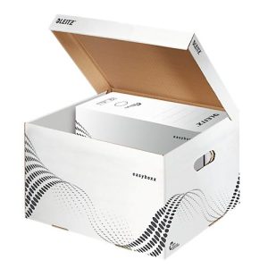 LEITZ® Archivcontainer easyboxx, 15 Stück, Gr. M LEITZ® Archivcontainer easyboxx, 15 Stück, Gr. M