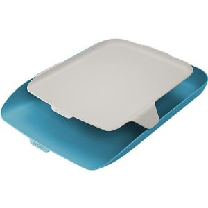 Leitz® Briefkorb mit Organizer Cosy, für A4-Dokumente, stapelbar, blau Leitz® Briefkorb mit Organizer Cosy, für A4-Dokumente, stapelbar, blau