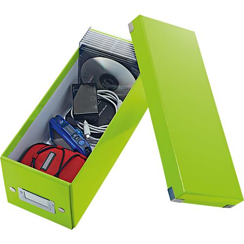 LEITZ® CD Ablagebox Serie Click + Store, grün