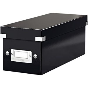 LEITZ® CD Ablagebox Serie Click + Store, schwarz LEITZ® CD Ablagebox Serie Click + Store, schwarz