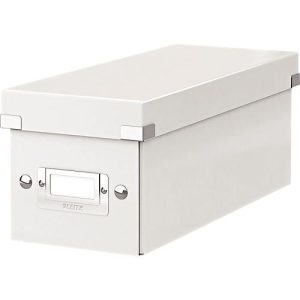 LEITZ® CD Ablagebox Serie Click + Store, weiß LEITZ® CD Ablagebox Serie Click + Store, weiß