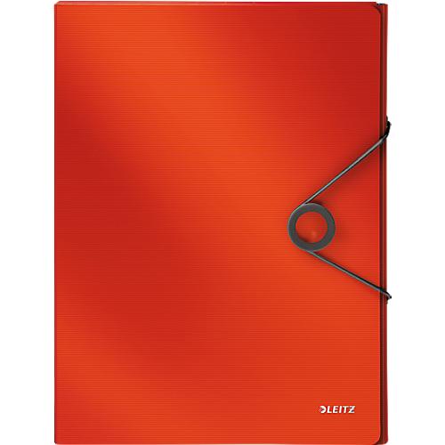 Leitz Dokumentenmappe Solid, DIN A4, aus PP, hellrot