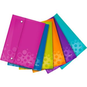 LEITZ® Dokumentenmappe Wow, DIN A4, Druckknopf LEITZ® Dokumentenmappe Wow, DIN A4, Druckknopf