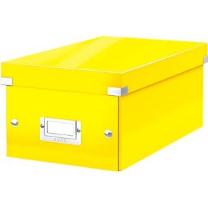 LEITZ® DVD Ablagebox Click + Store, gelb LEITZ® DVD Ablagebox Click + Store, gelb