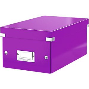 LEITZ® DVD Ablagebox Click + Store, violett LEITZ® DVD Ablagebox Click + Store, violett