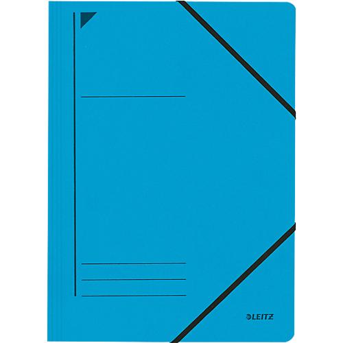 LEITZ® Eckspannmappe, DIN A4, Gummizugverschluss, blau