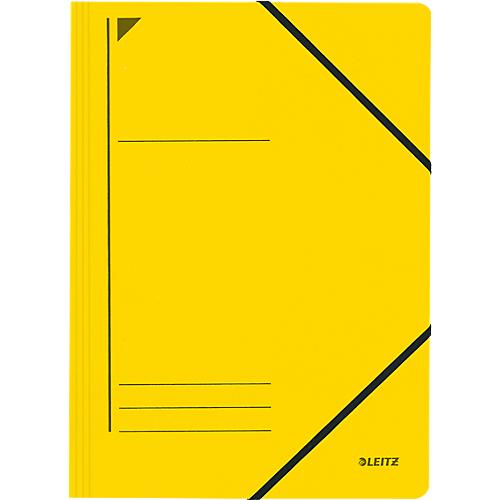 LEITZ® Eckspannmappe, DIN A4, Gummizugverschluss, gelb