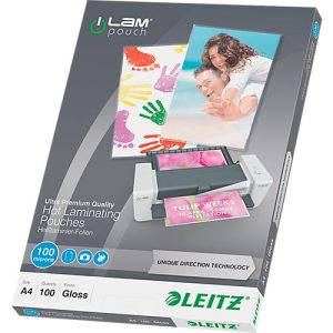 LEITZ® Laminierfolien iLAM, DIN A4, 100 mic, 100 Stück LEITZ® Laminierfolien iLAM, DIN A4, 100 mic, 100 Stück