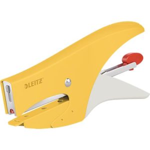 Leitz® Metallheftzange 5577 Cosy, Hinterlademechanik, inkl. 1.000 Heftklammern, gelb Leitz® Metallheftzange 5577 Cosy, Hinterlademechanik, inkl. 1.000 Heftklammern, gelb