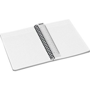 LEITZ® Office Collegeblock 445800 DIN A5, laminierter Einband, kariert, gelb LEITZ® Office Collegeblock 445800 DIN A5, laminierter Einband, kariert, gelb