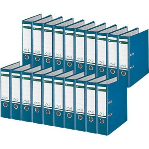 LEITZ® Ordner 1010, DIN A4, Rückenbreite 80 mm, 20 Stück, blau LEITZ® Ordner 1010, DIN A4, Rückenbreite 80 mm, 20 Stück, blau
