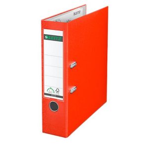 LEITZ® Ordner 1010, DIN A4, Rückenbreite 80 mm, rot LEITZ® Ordner 1010, DIN A4, Rückenbreite 80 mm, rot