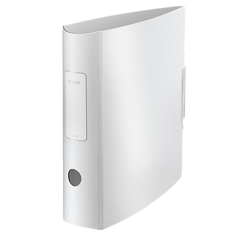LEITZ® Ordner Active Style, DIN A4, Rückenbreite 82 mm, arktik weiß