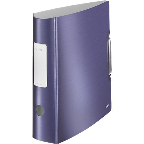 LEITZ® Ordner Active Style, DIN A4, Rückenbreite 82 mm, titan blau