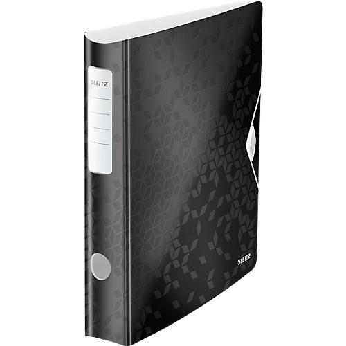 LEITZ® Ordner Active WOW, DIN A4, Rückenbreite 65 mm, 5 Stück, schwarz