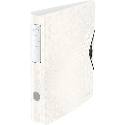 LEITZ® Ordner Active WOW, DIN A4, Rückenbreite 65 mm, 5 Stück, weiß