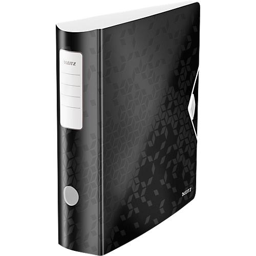 LEITZ® Ordner Active WOW, DIN A4, Rückenbreite 82 mm, 5 Stück, schwarz