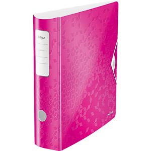 LEITZ® Ordner Active WOW, DIN A4, Rückenbreite 82 mm, pink LEITZ® Ordner Active WOW, DIN A4, Rückenbreite 82 mm, pink