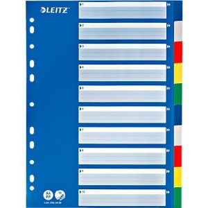 LEITZ® PP-Register mit blauem Deckblatt, blanko LEITZ® PP-Register mit blauem Deckblatt, blanko