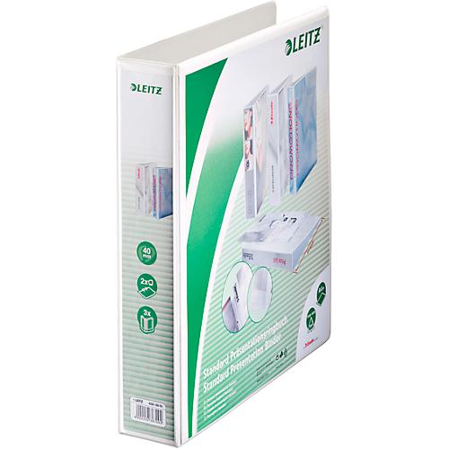 LEITZ® Präsentationsringbuch, DIN A4, 2-Ring-Mechanik, Rückenbreite 63 mm