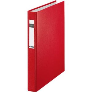LEITZ® Ringbuch, DIN A4, 4-Ring-Mechanik, Rückenbreite 40 mm, überbreit, rot