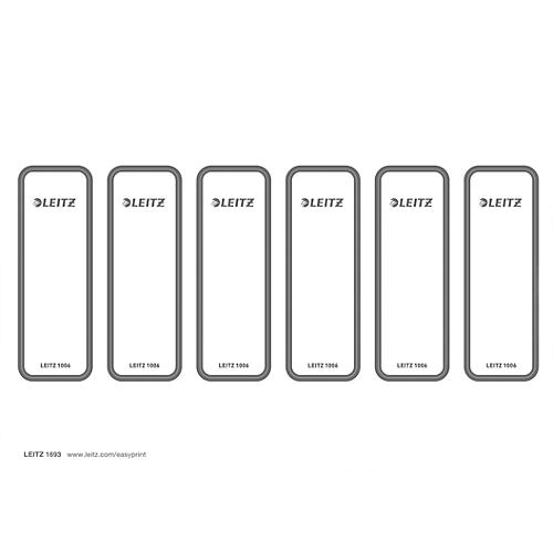 Leitz® Rückenschild WOW/Style, Rückenbreite 50 mm, selbstklebend, 60 Stück