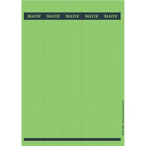 LEITZ® Rückenschilder lang, PC-beschriftbar, Rückenbreite 50 mm, selbstklebend 125 St., grün LEITZ® Rückenschilder lang, PC-beschriftbar, Rückenbreite 50 mm, selbstklebend 125 St., grün