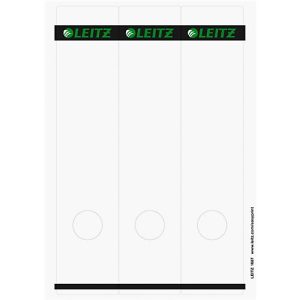 LEITZ® Rückenschilder lang, PC-beschriftbar, Rückenbreite 50 mm, selbstklebend 125 St., hellgrau LEITZ® Rückenschilder lang, PC-beschriftbar, Rückenbreite 50 mm, selbstklebend 125 St., hellgrau