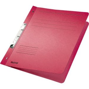 LEITZ® Schlitzhefter, DIN A4, 80 mm Schlitz, rot