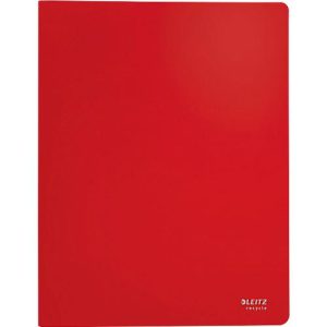 Leitz® Sichtbuch Recycle, A4, 20 dokumentenechte Sichthüllen, bis zu 2 Blatt/Hülle, Rückenschild, 100 % recycelbar, Kunststoff, rot Leitz® Sichtbuch Recycle, A4, 20 dokumentenechte Sichthüllen, bis zu 2 Blatt/Hülle, Rückenschild, 100 % recycelbar, Kunststoff, rot