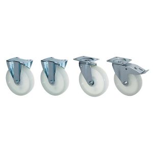 Lenk- und Bockrollen 450 für Kippbehälter Trio Lenk- und Bockrollen 450 für Kippbehälter Trio