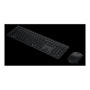 Lenovo Professional – Tastatur-und-Maus-Set – kabellos – 2.4 GHz – Deutsch – Brown Box Lenovo Professional – Tastatur-und-Maus-Set – kabellos – 2.4 GHz – Deutsch – Brown Box