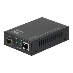 LevelOne GVT-2010 – Medienkonverter – 100Mb LAN – 10Base-T, 100Base-TX, 1000Base-T, 1000Base-X – RJ-45 / SFP (mini-GBIC) LevelOne GVT-2010 – Medienkonverter – 100Mb LAN – 10Base-T, 100Base-TX, 1000Base-T, 1000Base-X – RJ-45 / SFP (mini-GBIC)