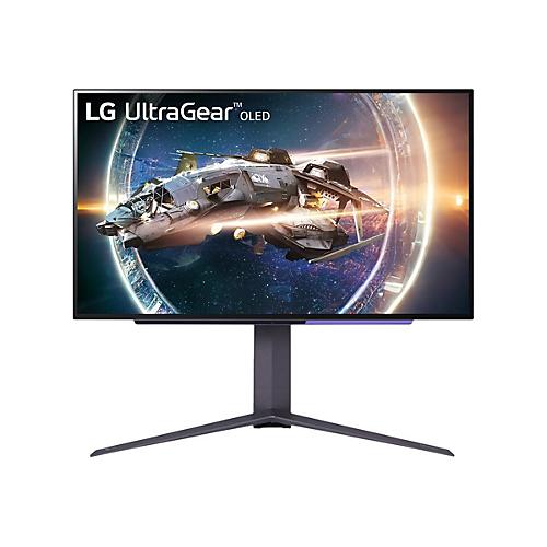 LG UltraGear 27GR95QE-B - OLED-Monitor - Gaming - 68.6 cm (27') (26.5' sichtbar) - 2560 x 1440 QHD @ 240 Hz - 1000 cd/m²